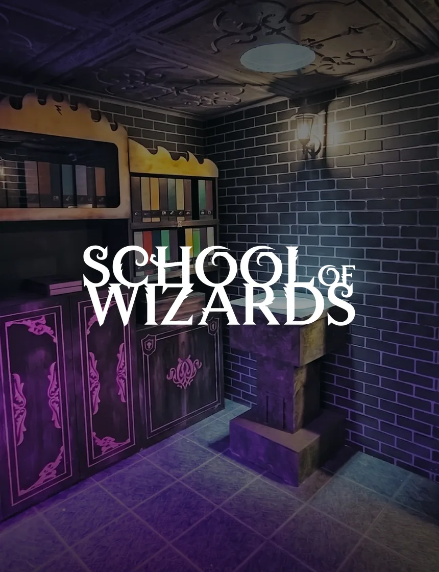 School of Wizards escape room